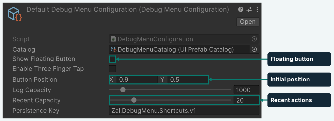 config storage