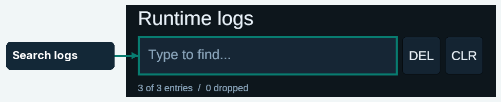 log search